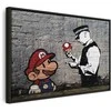 Artgeist Paveikslas - Mario and Cop by Banksy