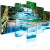 Artgeist Paveikslas - Mėlyna Waterfall in Kanchanaburi, Thailand