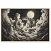 Artgeist Paveikslas - Moon and Stars Singing Among the Great Clouds