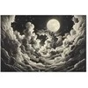 Artgeist Paveikslas - Moon and Stars Singing Among the Great Clouds