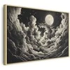 Artgeist Paveikslas - Moon and Stars Singing Among the Great Clouds