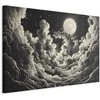 Artgeist Paveikslas - Moon and Stars Singing Among the Great Clouds