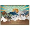 Artgeist Paveikslas - Morning in the Mountains (1 Part) Wide