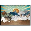 Artgeist Paveikslas - Morning in the Mountains (1 Part) Wide