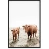 Artgeist Paveikslas - Mother and Calf (1 Part) Vertical