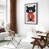 Artgeist Paveikslas - Nice Mr. Raccoon (1 Part) Vertical