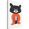 Artgeist Paveikslas - Nice Mr. Raccoon (1 Part) Vertical