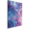 Artgeist Paveikslas - Night Flows - Abstract Waves in Shades of Mėlyna and Violet