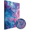 Artgeist Paveikslas - Night Flows - Abstract Waves in Shades of Mėlyna and Violet