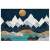 Artgeist Paveikslas - Night in the Mountains (1 Part) Wide