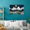 Artgeist Paveikslas - Night in the Mountains (1 Part) Wide