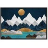 Artgeist Paveikslas - Night in the Mountains (1 Part) Wide