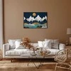 Artgeist Paveikslas - Night in the Mountains (1 Part) Wide