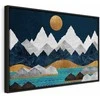 Artgeist Paveikslas - Night in the Mountains (1 Part) Wide