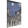Artgeist Paveikslas - Night time view of Saruwaka Street from 'Meisho Edo Hyakkei' (One Hundred Views of Edo) (Utagawa Hiroshige)