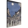 Artgeist Paveikslas - Night time view of Saruwaka Street from 'Meisho Edo Hyakkei' (One Hundred Views of Edo) (Utagawa Hiroshige)