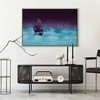Artgeist Paveikslas - Night Waves (1 Part) Wide - Third Variant