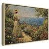 Artgeist Paveikslas - Nostalgic impression - a pensive woman contemplating