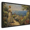 Artgeist Paveikslas - Nostalgic impression - a pensive woman contemplating