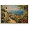 Artgeist Paveikslas - Nostalgic impression - a pensive woman contemplating