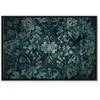 Artgeist Paveikslas - Oriental Pattern Carpet: Emerald Ornaments and Worn Patterns