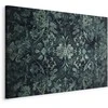 Artgeist Paveikslas - Oriental Pattern Carpet: Emerald Ornaments and Worn Patterns
