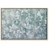 Artgeist Paveikslas - Ornaments in Worn Muted Turquoises: Delicate Plant Pattern