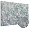 Artgeist Paveikslas - Ornaments in Worn Muted Turquoises: Delicate Plant Pattern