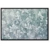 Artgeist Paveikslas - Ornaments in Worn Muted Turquoises: Delicate Plant Pattern