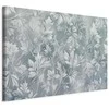 Artgeist Paveikslas - Ornaments in Worn Muted Turquoises: Delicate Plant Pattern