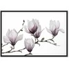 Artgeist Paveikslas - Painted Magnolias (1 Part) Wide