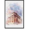 Artgeist Paveikslas - Painted Parthenon (1 Part) Vertical