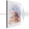 Artgeist Paveikslas - Painted Parthenon (1 Part) Vertical