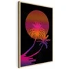 Artgeist Paveikslas - Palm at Sunrise (1 Part) Vertical