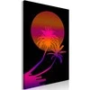 Artgeist Paveikslas - Palm at Sunrise (1 Part) Vertical
