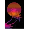 Artgeist Paveikslas - Palm at Sunrise (1 Part) Vertical