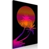 Artgeist Paveikslas - Palm at Sunrise (1 Part) Vertical