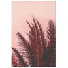 Artgeist Paveikslas - Palm Trees at Sunset (1 Part) Vertical