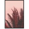 Artgeist Paveikslas - Palm Trees at Sunset (1 Part) Vertical