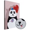 Artgeist Paveikslas - Panda with a Balloon (1 Part) Vertical