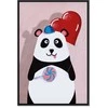 Artgeist Paveikslas - Panda with a Balloon (1 Part) Vertical