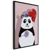 Artgeist Paveikslas - Panda with a Balloon (1 Part) Vertical