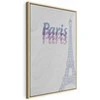 Artgeist Paveikslas - Paris in Watercolours (1 Part) Vertical