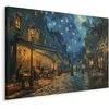 Artgeist Paveikslas - Paris street – a painting inspired by Vincent van Gogh's style