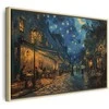 Artgeist Paveikslas - Paris street – a painting inspired by Vincent van Gogh's style