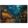 Artgeist Paveikslas - Paris street – a painting inspired by Vincent van Gogh's style