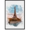 Artgeist Paveikslas - Paris View (1 Part) Vertical