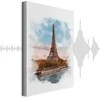 Artgeist Paveikslas - Paris View (1 Part) Vertical