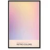 Artgeist Paveikslas - Peaceful Drift - Delicate Pastel Shades Creating a Harmonious Whole