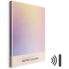 Artgeist Paveikslas - Peaceful Drift - Delicate Pastel Shades Creating a Harmonious Whole